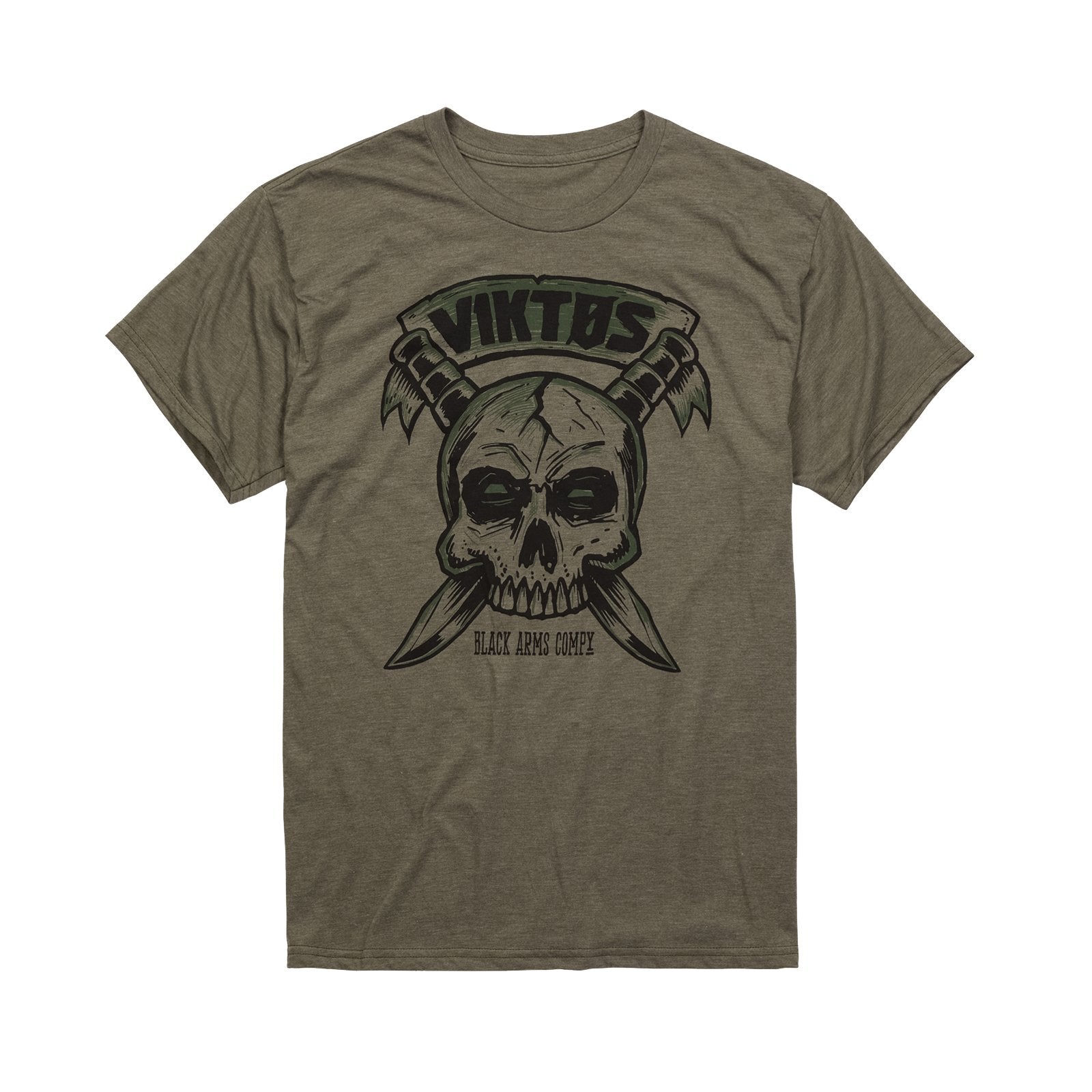 VIKTOS Kbarred Tee Olive Heather-Tactical Gear UK
