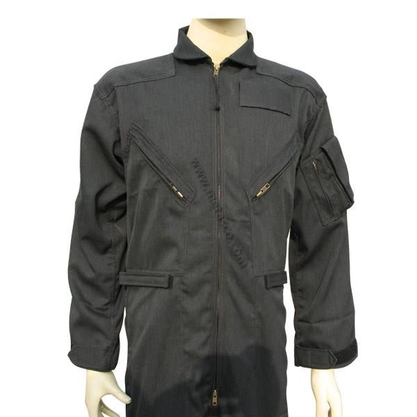 VTS FR Tactical Coveralls NFS-707 Black Nomex IIIA by Dupont-Tactical Gear UK