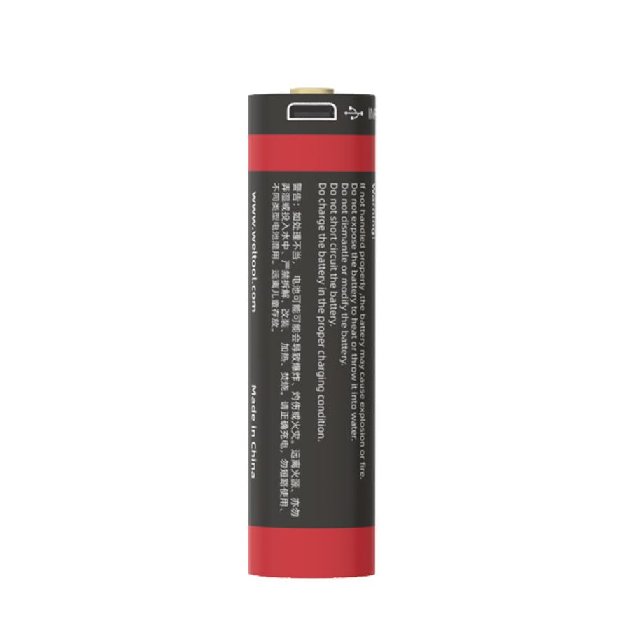 Weltool UB18-30P Micro USB rechargeable 3000mAh 18650 Li-ion battery-Tactical Gear UK