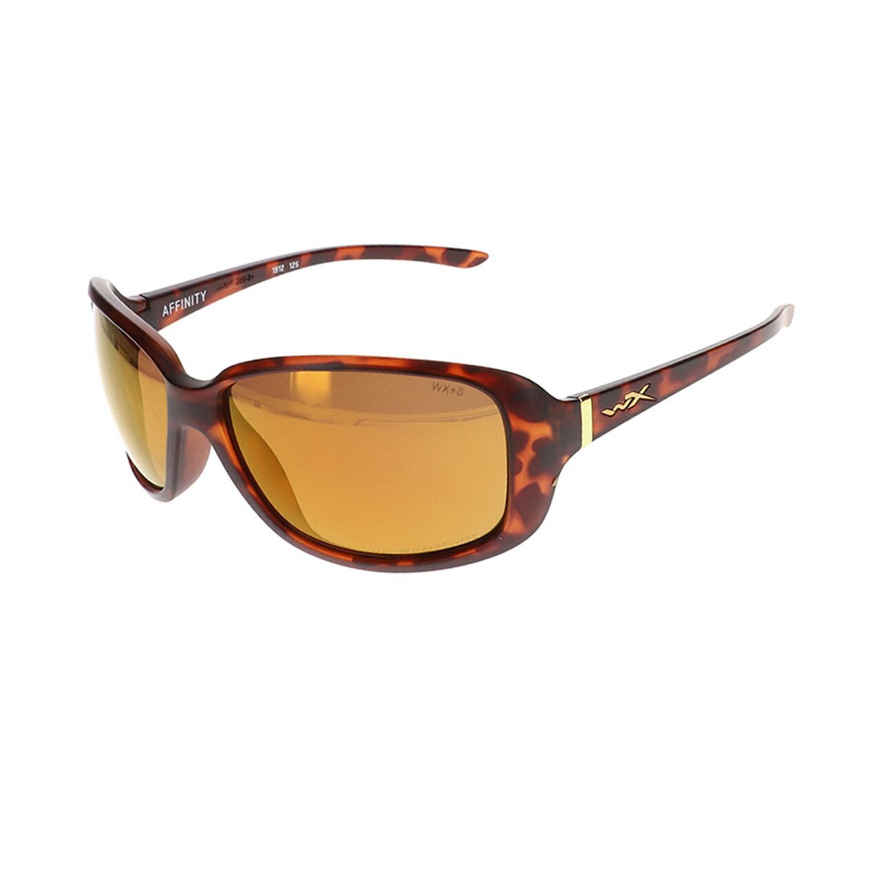 Wiley X Affinity Sunglasses Polarised Bronze Lens Matte Demi Frame-Tactical Gear UK
