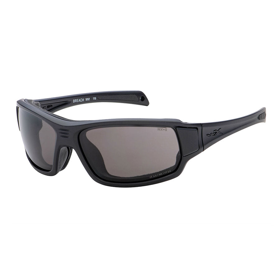 Wiley X Breach Grey Lens w/ Matte Black Frame-Tactical Gear UK