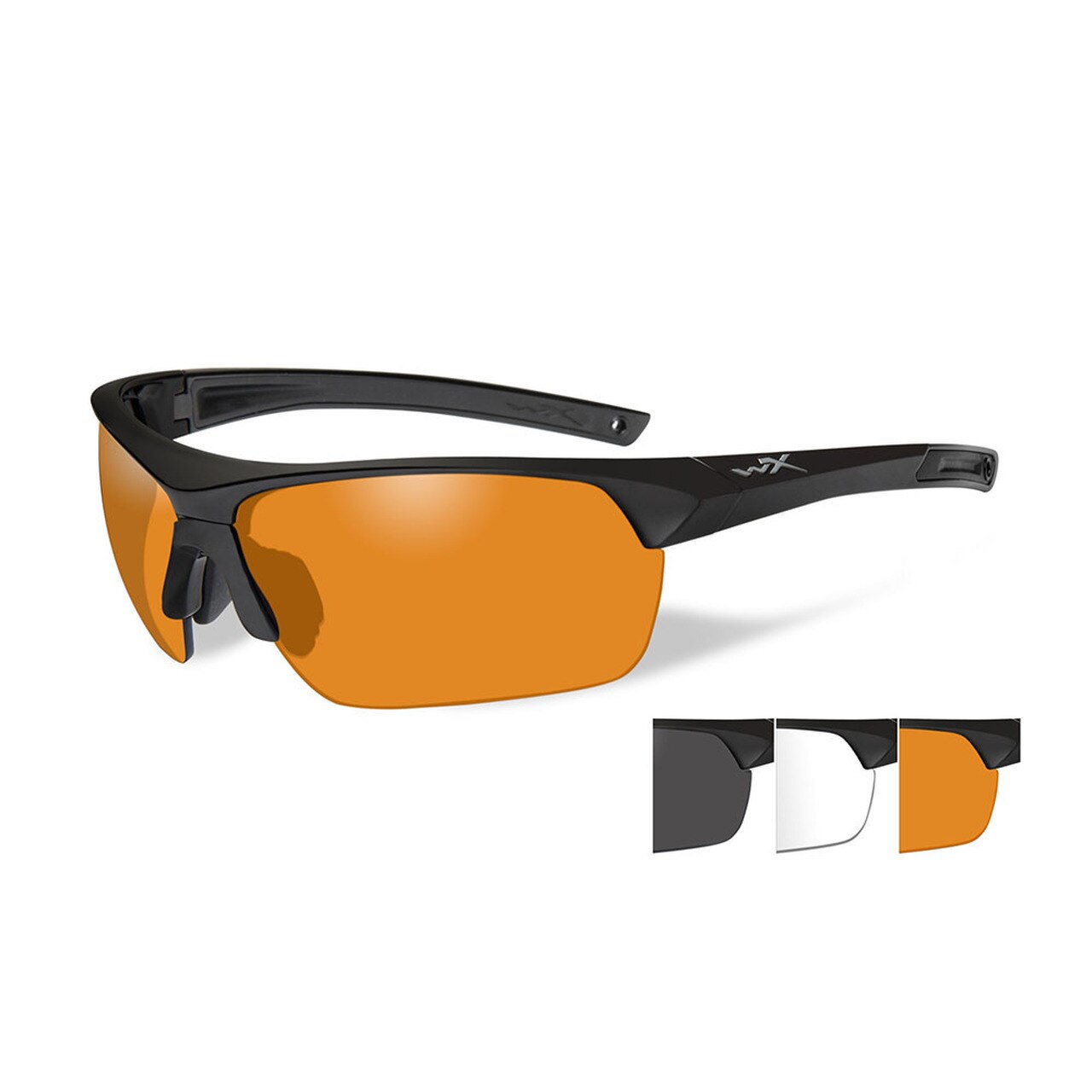 Wiley X Guard Three Lens Matte Black Frame-Tactical Gear UK