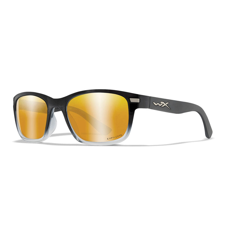 Wiley X Helix Captivate Bronze Mirror Lens w/ Gloss Black to Crystal Clear Frame-Tactical Gear UK