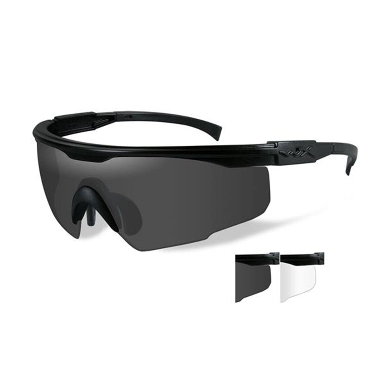 Wiley X PT-1SC Two Lens Matte Black Frame-Tactical Gear UK