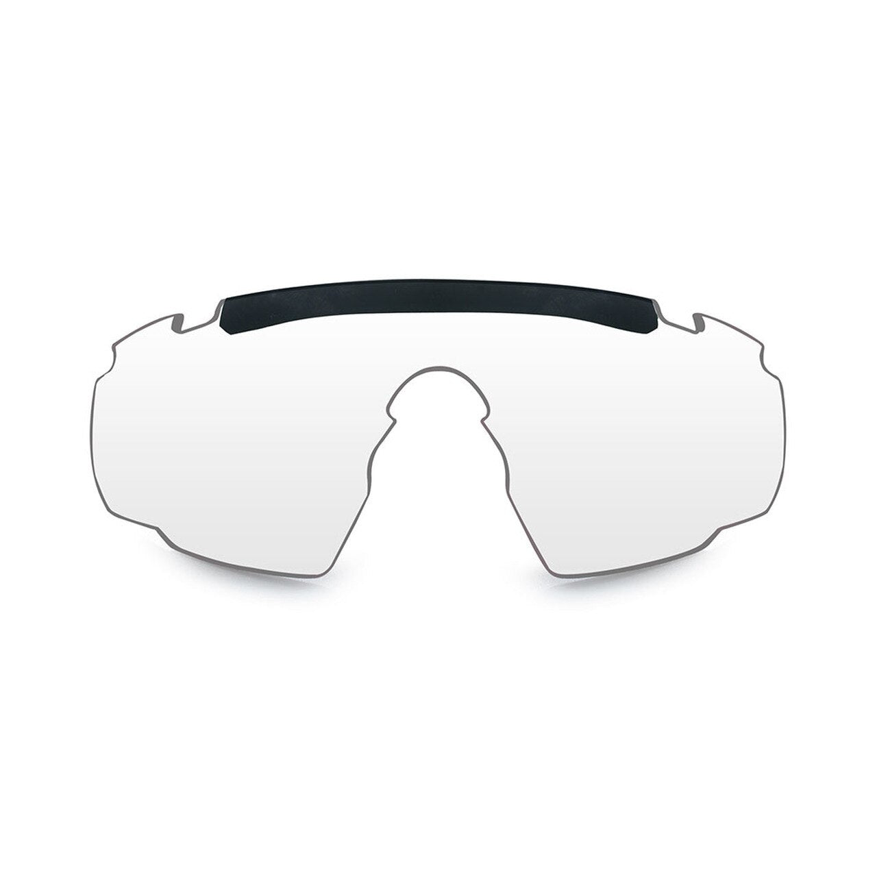 Wiley X Saber Advanced Eyeshield Clear Lens Matte Black Frame-Tactical Gear UK