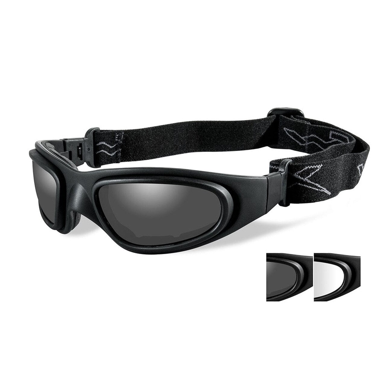 Wiley X SG1 Goggles Sunglasses Two Lens Black Frame-Tactical Gear UK