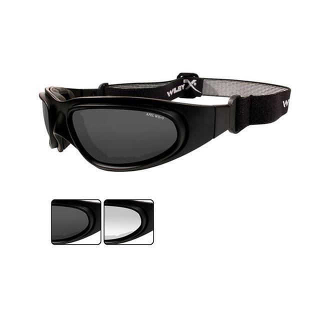 Wiley X SG1 Goggles Sunglasses Two Lens Black Frame-Tactical Gear UK