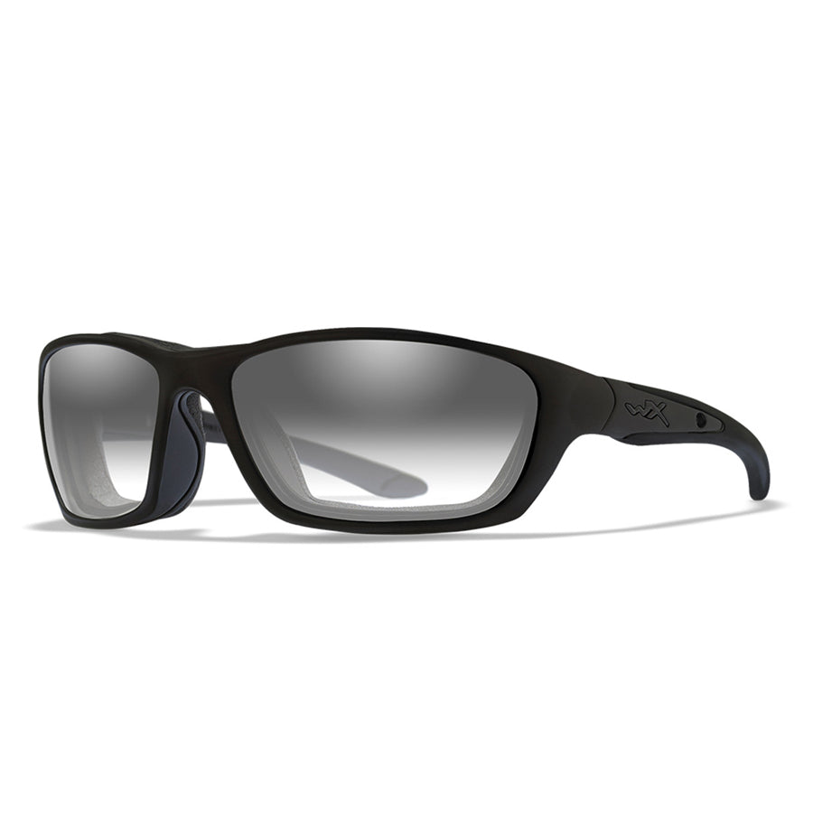 Wiley X Sunglasses Light Adjusting Grey Lens w/ Matte Black Frame-Tactical Gear UK