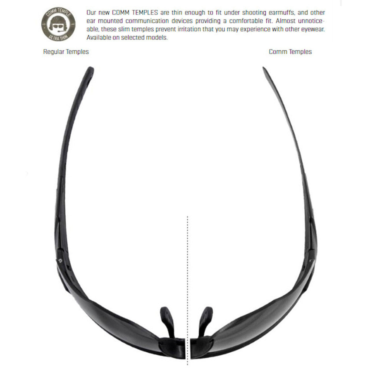 Wiley X Vapor 2.5 Three Lens System - Grey, Polarised Grey and Clear Lens with 2 Frames-Tactical Gear UK