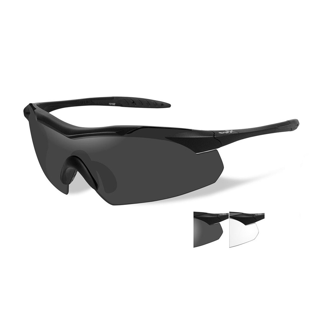 Wiley X Vapor Eyeshield Two Lens Matte Black Frame-Tactical Gear UK