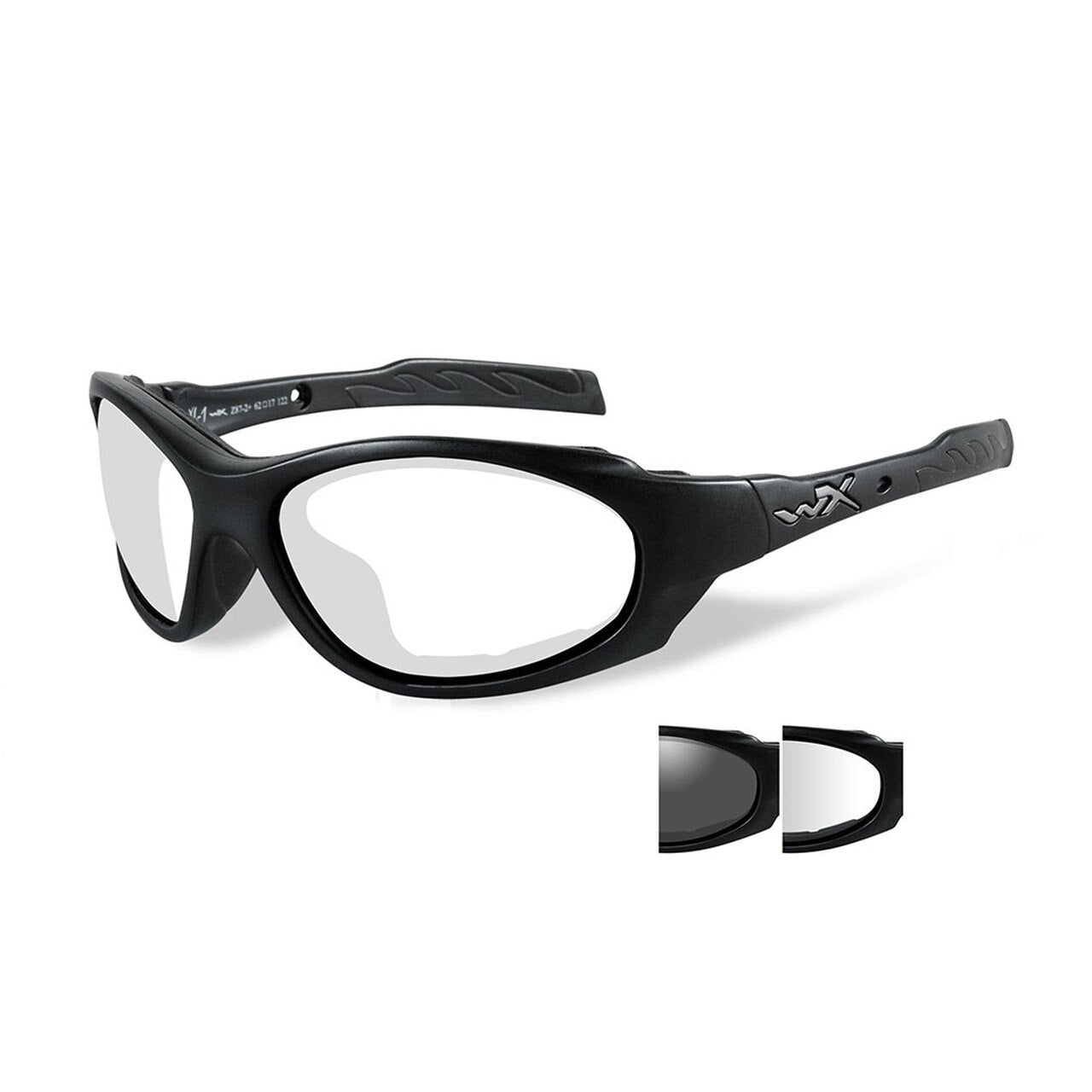 Wiley X XL1 Sunglasses Two Lens Matte Black Frame-Tactical Gear UK