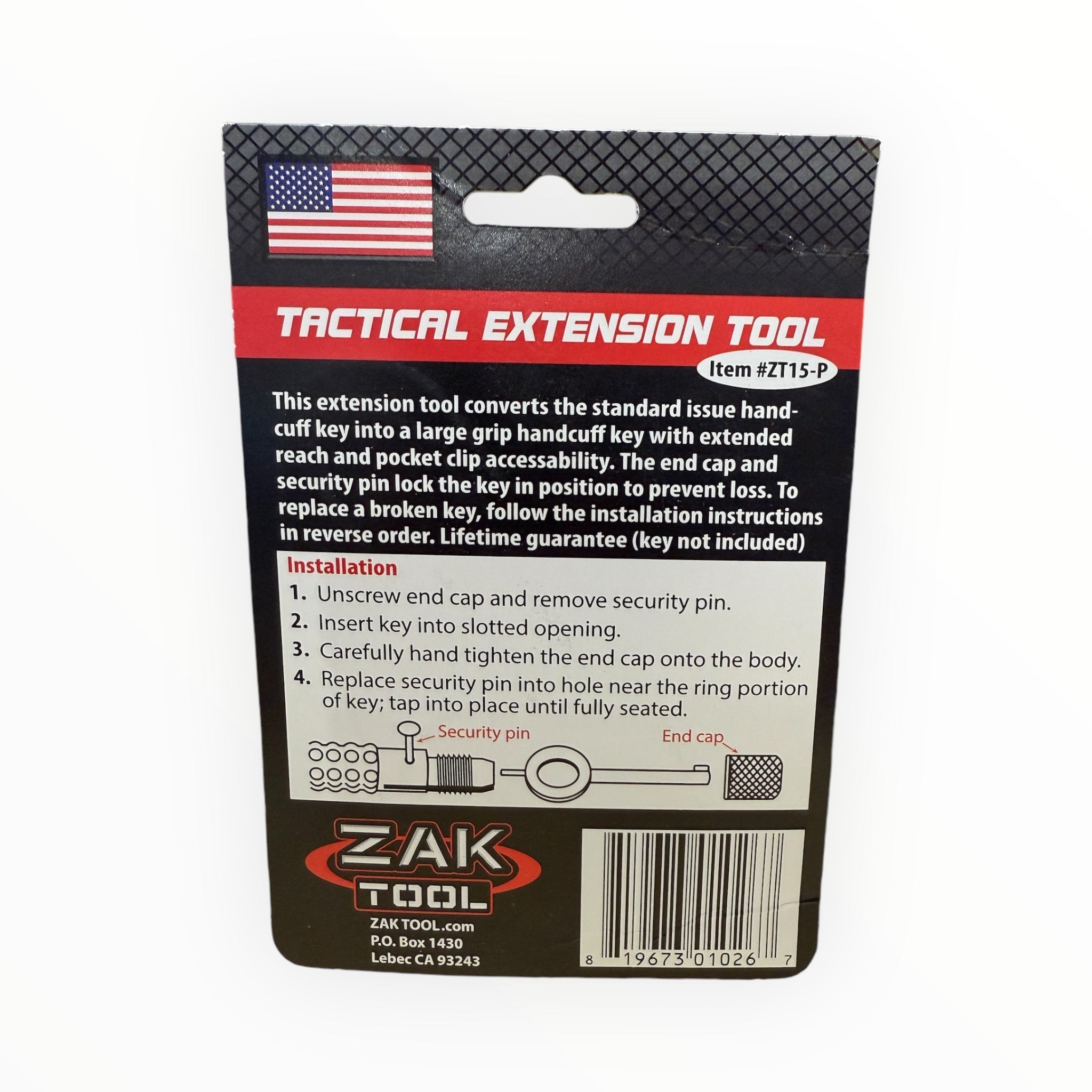 Zak Tool Carbon Fiber Pocket Extension Tool-Tactical Gear UK