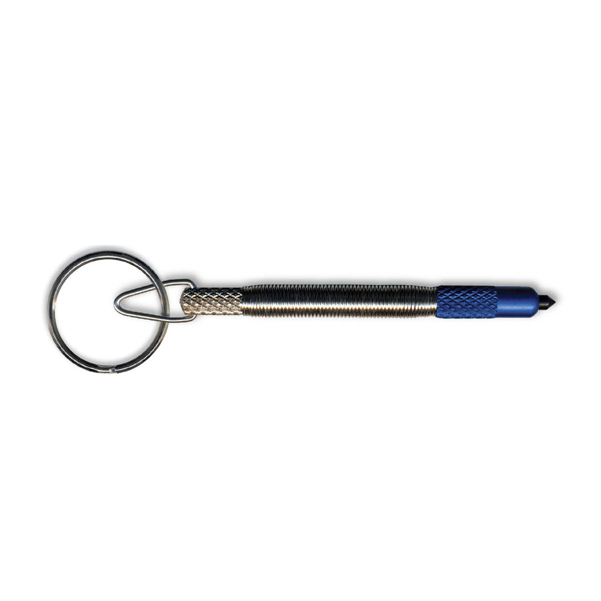Zak Tool Key Ring Window Punch Nickel/Blue-Tactical Gear UK
