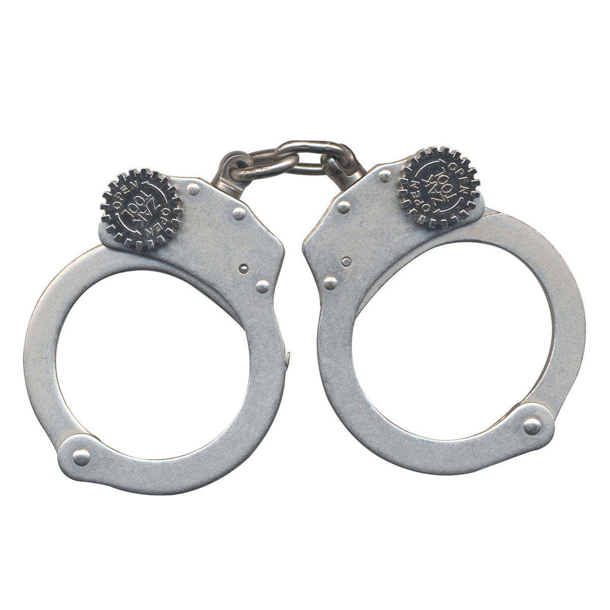 Zak Tool ZT60 Tactical Training Handcuffs Chain Link Nickel-Tactical Gear UK