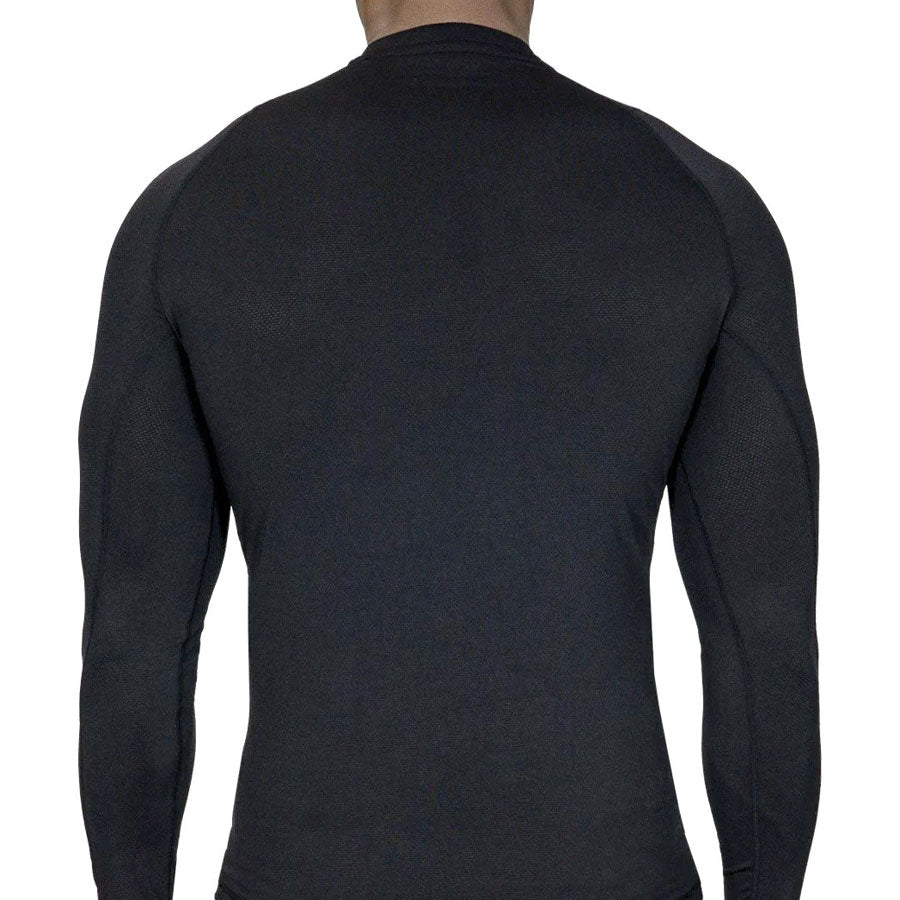 221B Tactical Maxx-Dri Silver Elite Long Sleeve Shirt Black-Tactical Gear UK