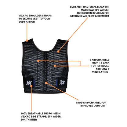 221B Tactical Maxx-Dri Vest 3.0 Body Armor Ventilation - Full 360 Degrees-Tactical Gear UK
