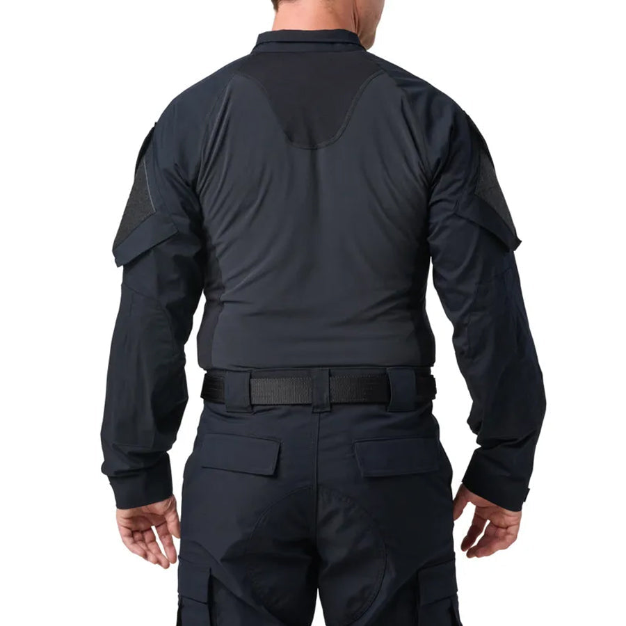 5.11 Flex-Tac TDU Rapid Long Sleeve Shirt Dark Navy-Tactical Gear UK