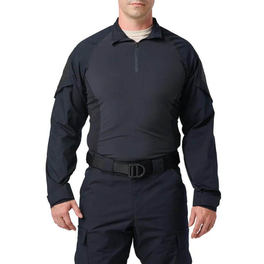 5.11 Flex-Tac TDU Rapid Long Sleeve Shirt Dark Navy-Tactical Gear UK