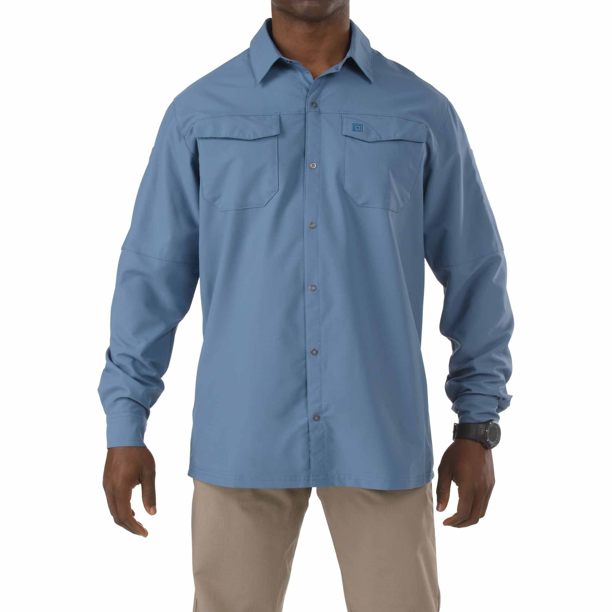 5.11 Freedom Flex Woven Long Sleeve Shirt Bosun-Tactical Gear UK