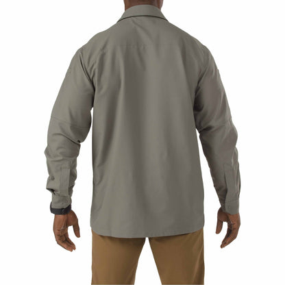 5.11 Freedom Flex Woven Long Sleeve Shirt Sage Green-Tactical Gear UK