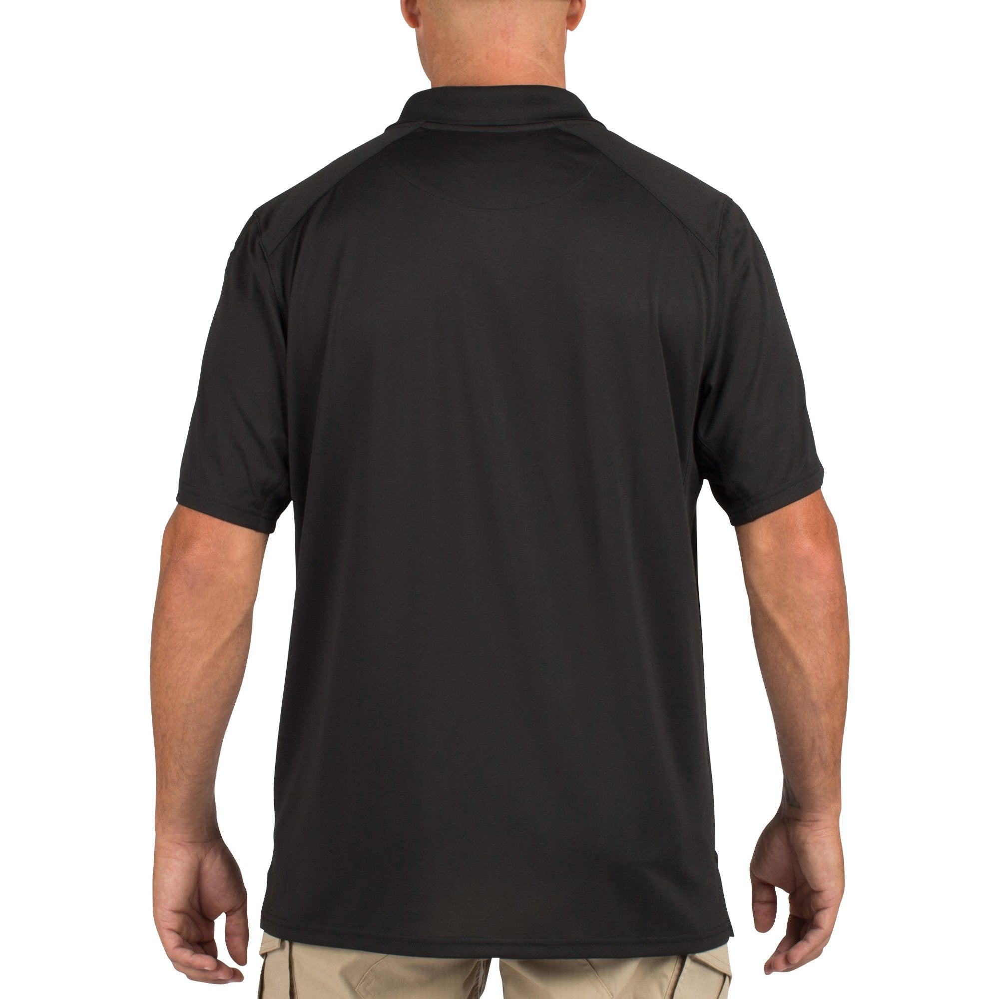 5.11 Helios Short Sleeve Polo Black-Tactical Gear UK