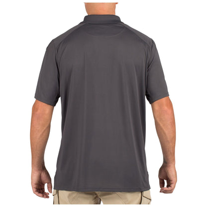 5.11 Helios Short Sleeve Polo Charcoal-Tactical Gear UK