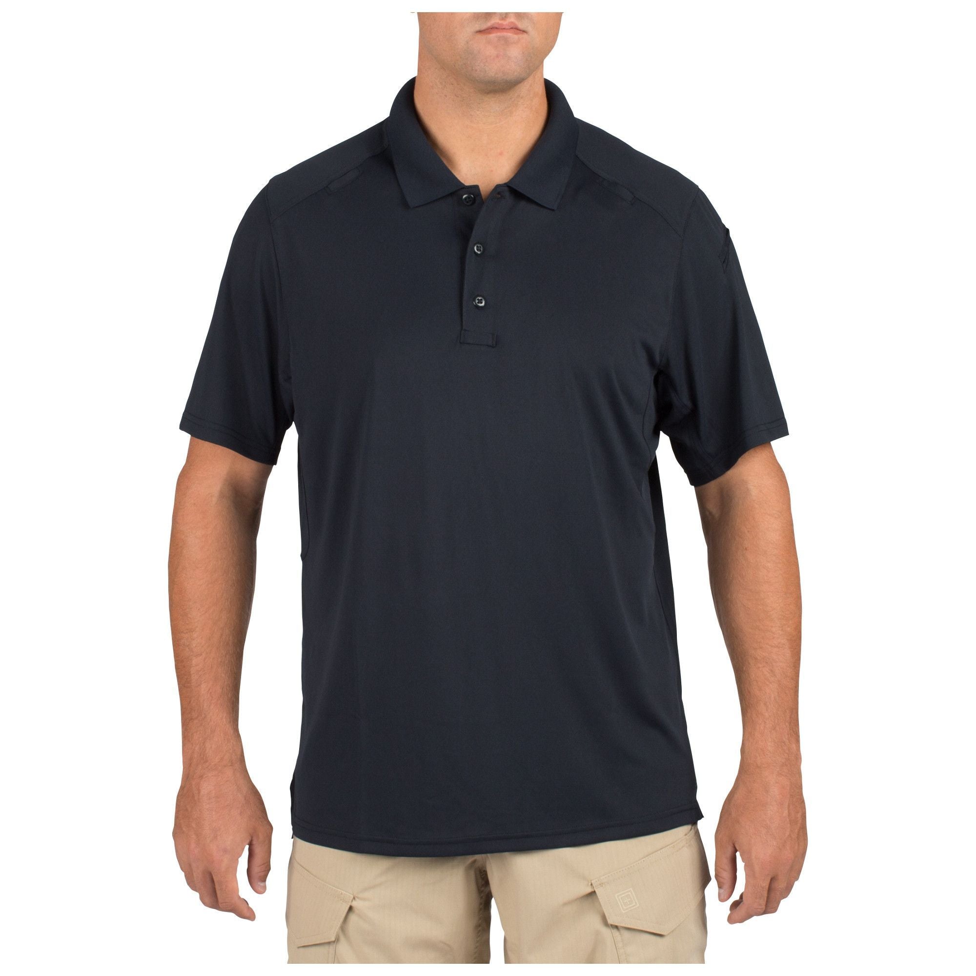 5.11 Helios Short Sleeve Polo Dark Navy-Tactical Gear UK