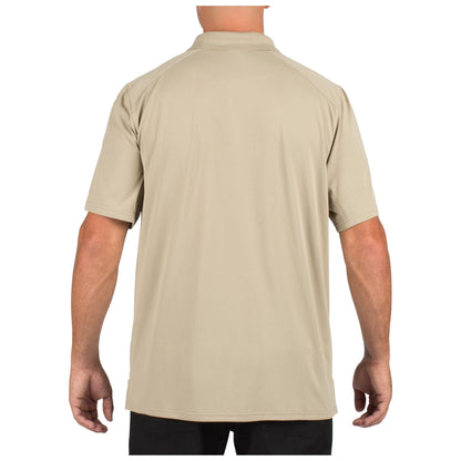5.11 Helios Short Sleeve Polo Silver Tan-Tactical Gear UK