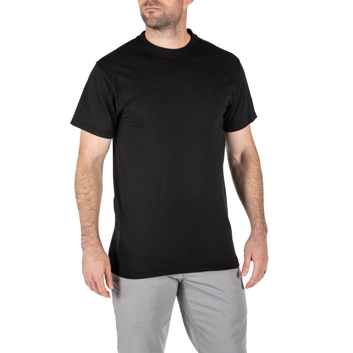 5.11 Mens Utili-T Crew Tees Pack of 3 Black-Tactical Gear UK