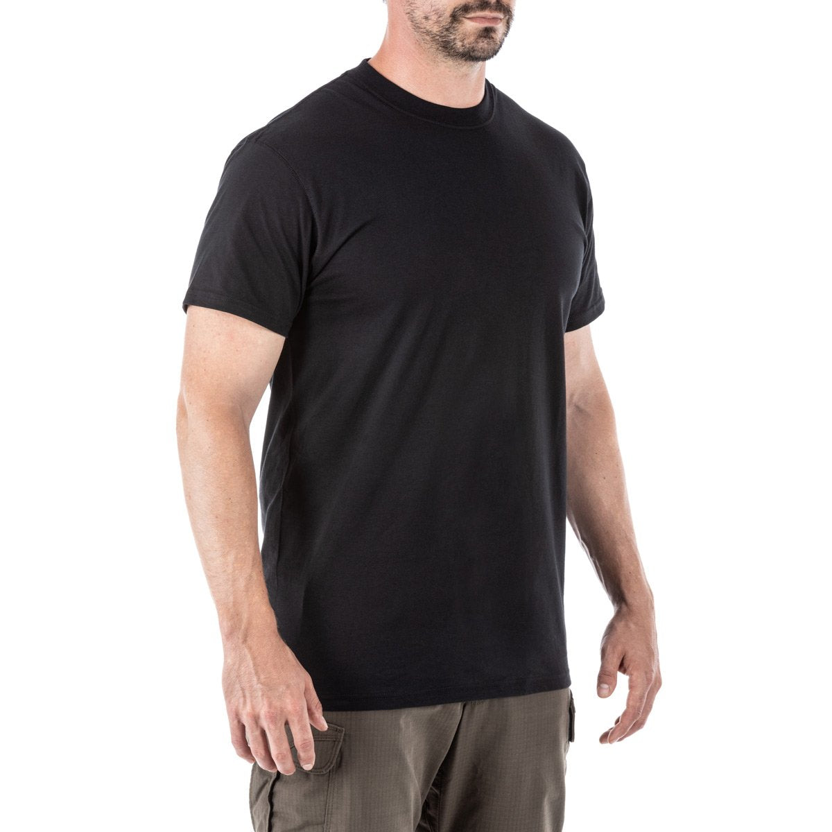 5.11 Mens Utili-T Crew Tees Pack of 3 Black-Tactical Gear UK