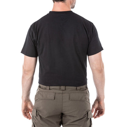 5.11 Mens Utili-T Crew Tees Pack of 3 Black-Tactical Gear UK
