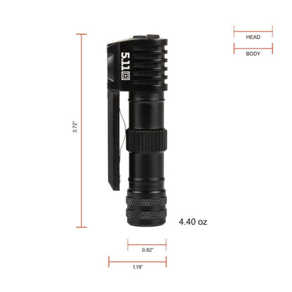 5.11 Rapid 1AA 200 Lumens LED Headlamp-Tactical Gear UK