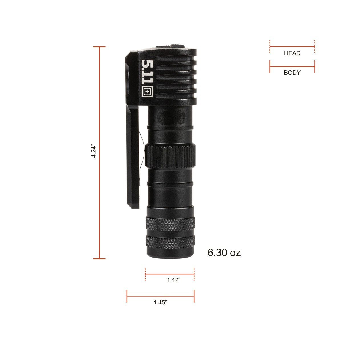 5.11 Response HL XR1 1000 Lumens LED Headlamp-Tactical Gear UK