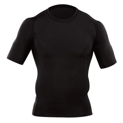 5.11 Tactical Antimicrobial Tight Crew Short Sleeve Shirt Black-Tactical Gear UK