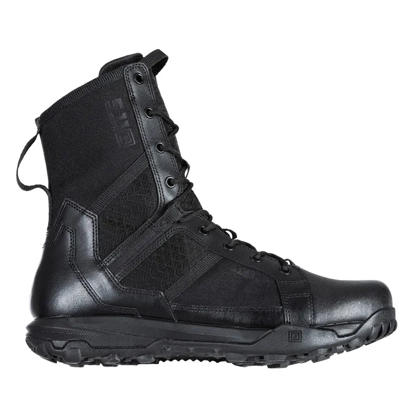 5.11 Tactical A/T 8" Side Zip Boot - Black-Tactical Gear UK