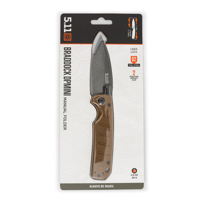 5.11 Tactical Braddock DP Mini Knife-Tactical Gear UK