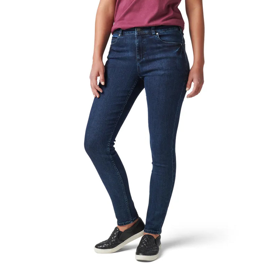 5.11 Tactical Britta Skinny Denim Jeans Dark Wash Indigo-Tactical Gear UK