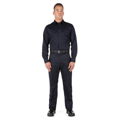 5.11 Tactical Company Long Sleeve Shirt Fire Navy-Tactical Gear UK