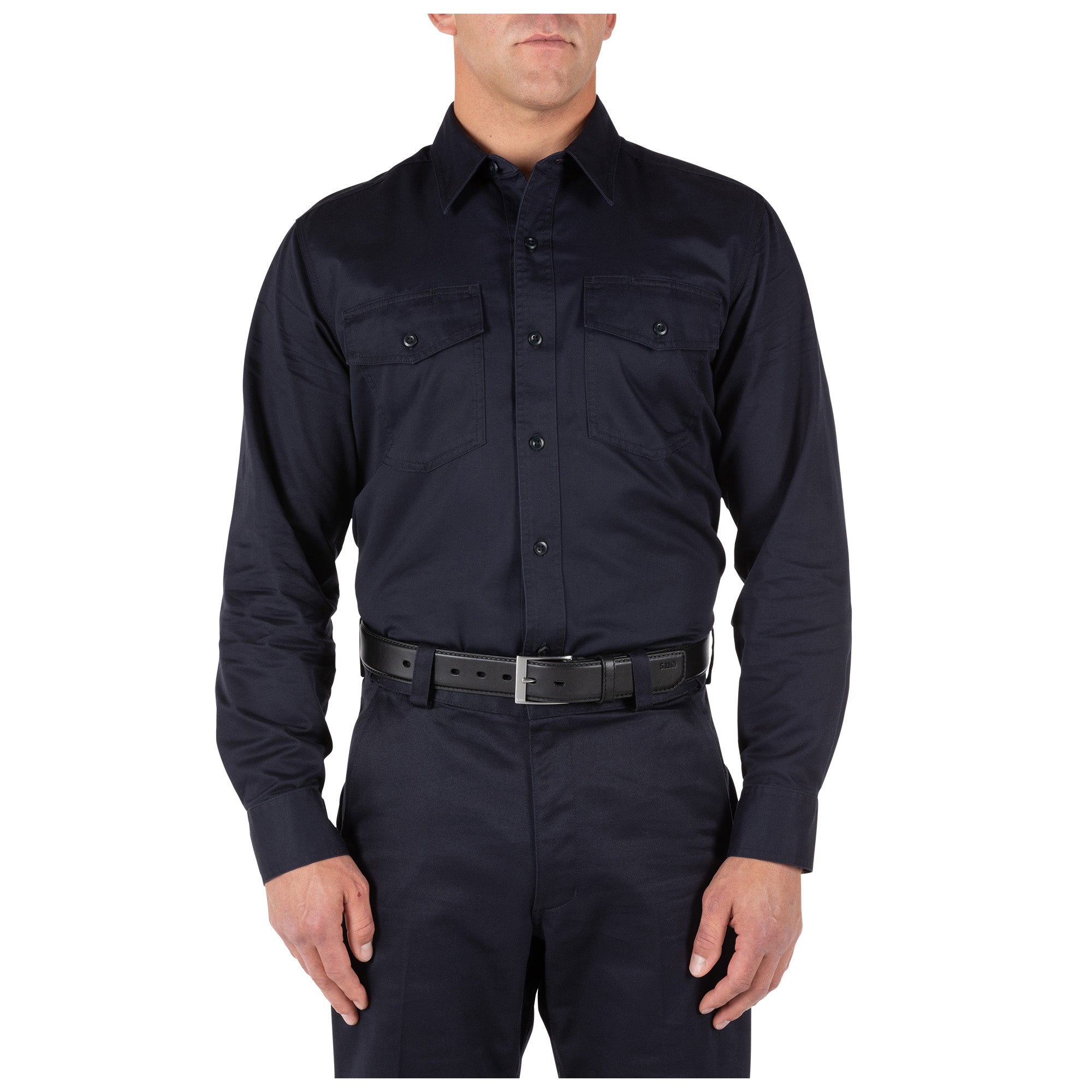 5.11 Tactical Company Long Sleeve Shirt Fire Navy-Tactical Gear UK