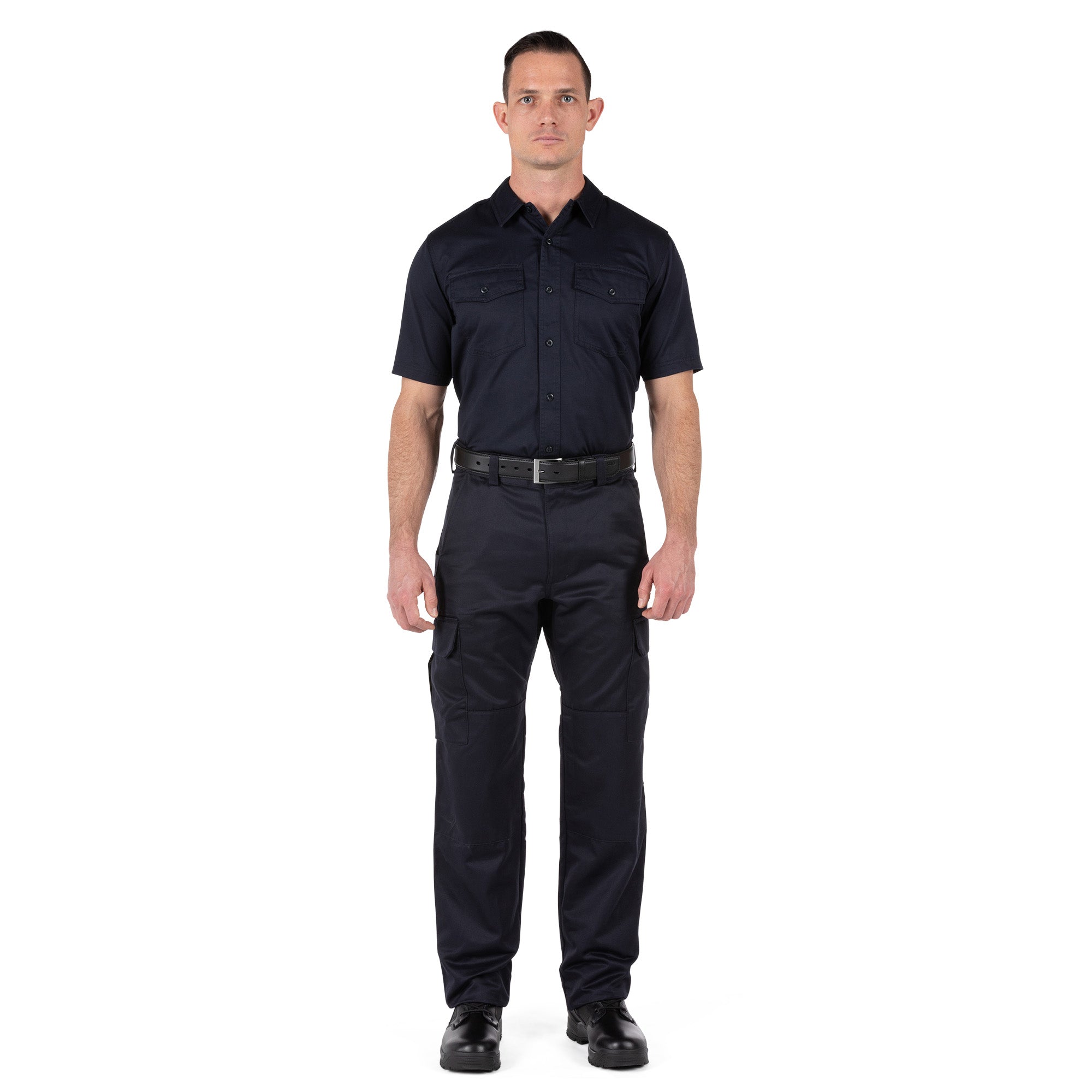 5.11 Tactical Company Short Sleeve Shirt Fire Navy-Tactical Gear UK