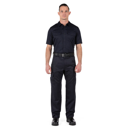 5.11 Tactical Company Short Sleeve Shirt Fire Navy-Tactical Gear UK