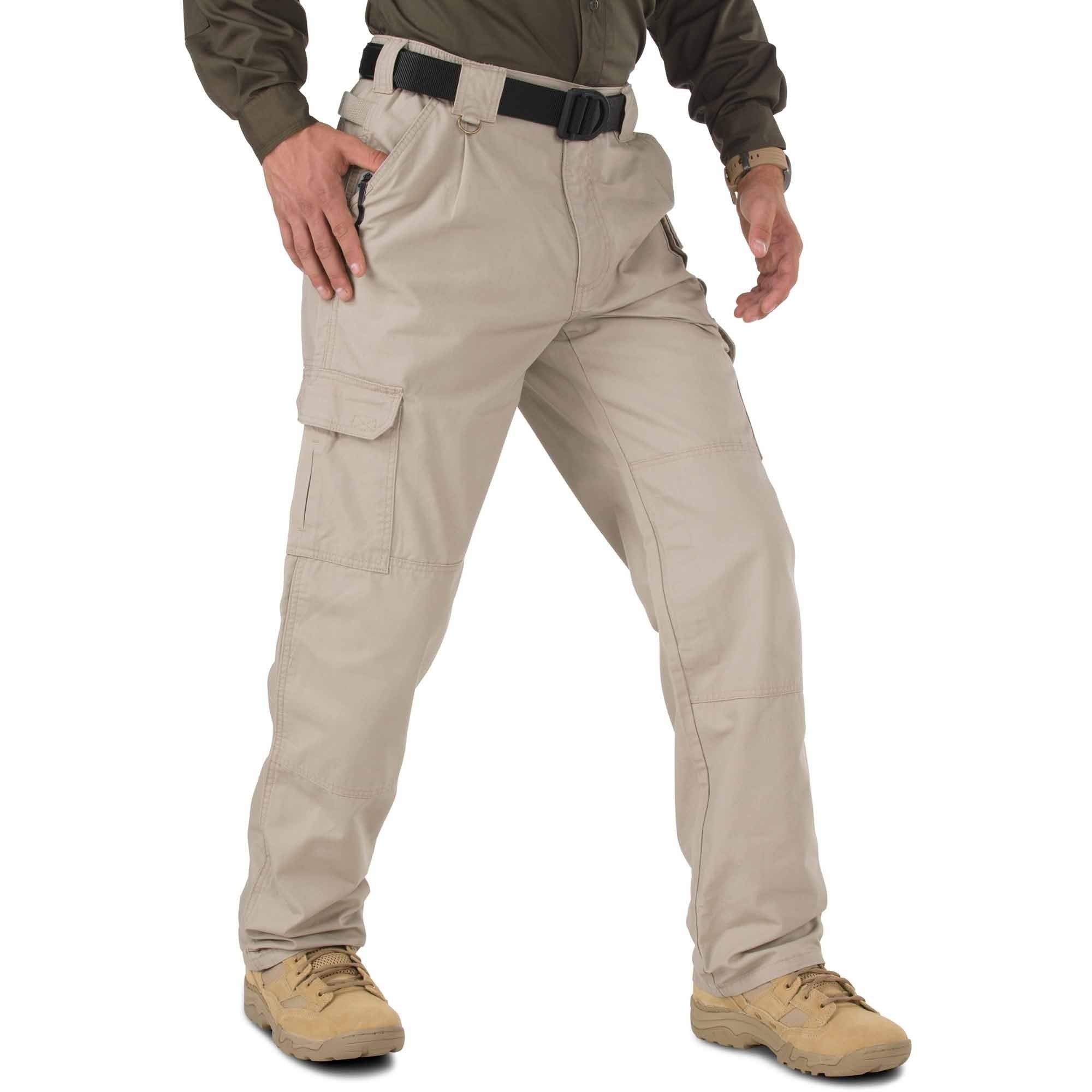 5.11 Tactical Cotton Canvas Pants Khaki-Tactical Gear UK