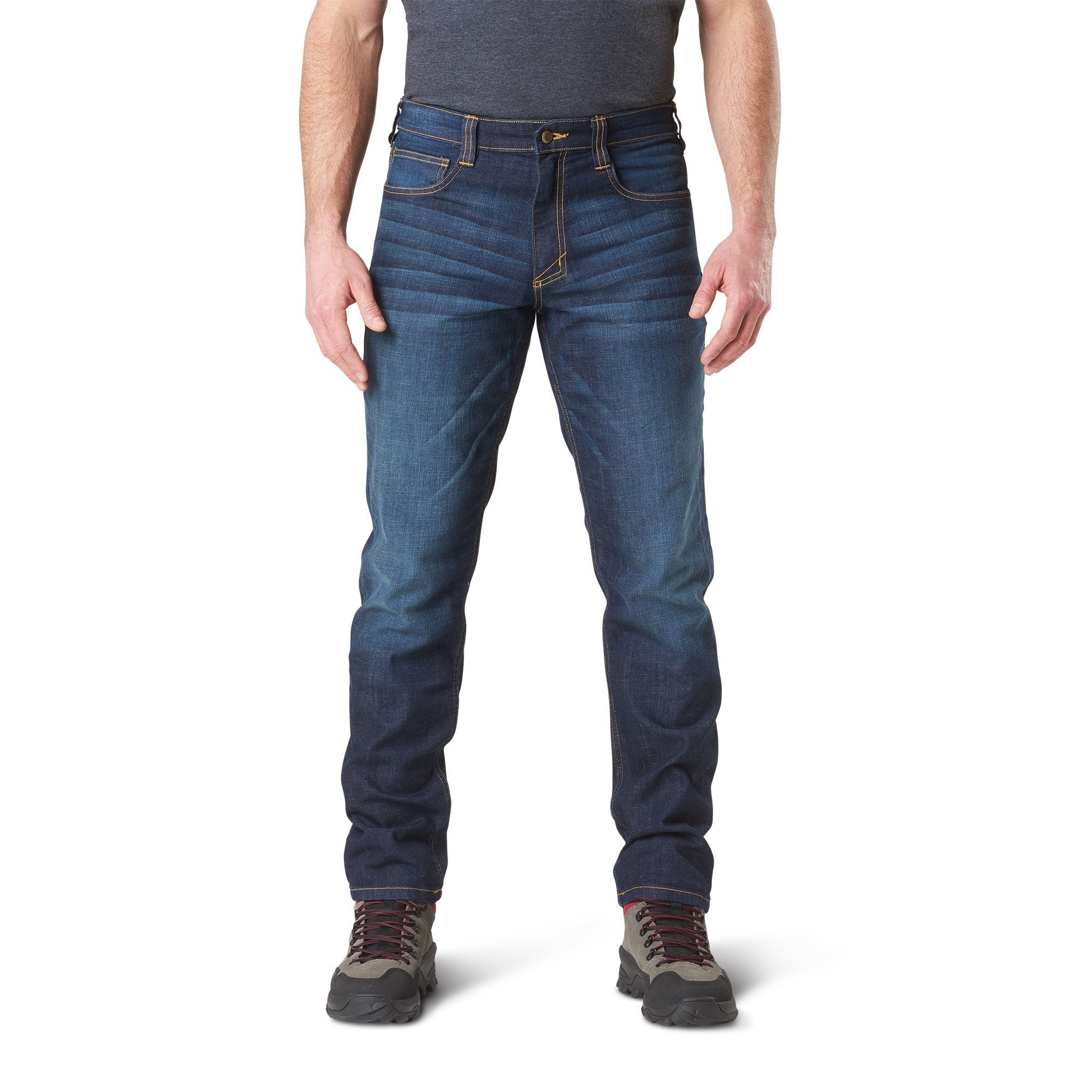 5.11 Tactical Defender Flex Slim Jeans Dark Wash Indigo-Tactical Gear UK