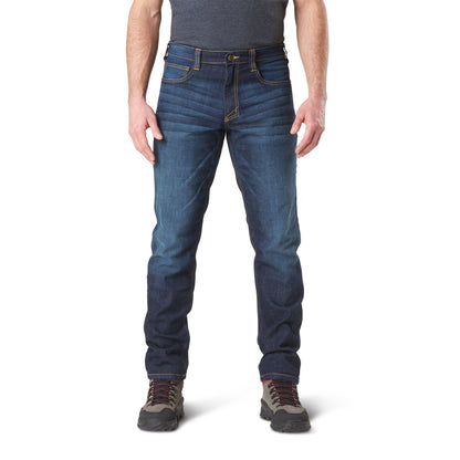 5.11 Tactical Defender Flex Slim Jeans Dark Wash Indigo-Tactical Gear UK