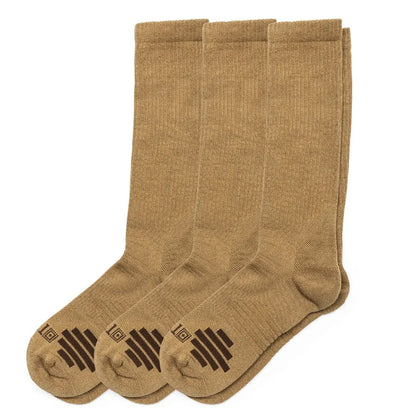 5.11 Tactical Duty Ready Plus OTC Socks Pack of 3-Tactical Gear UK
