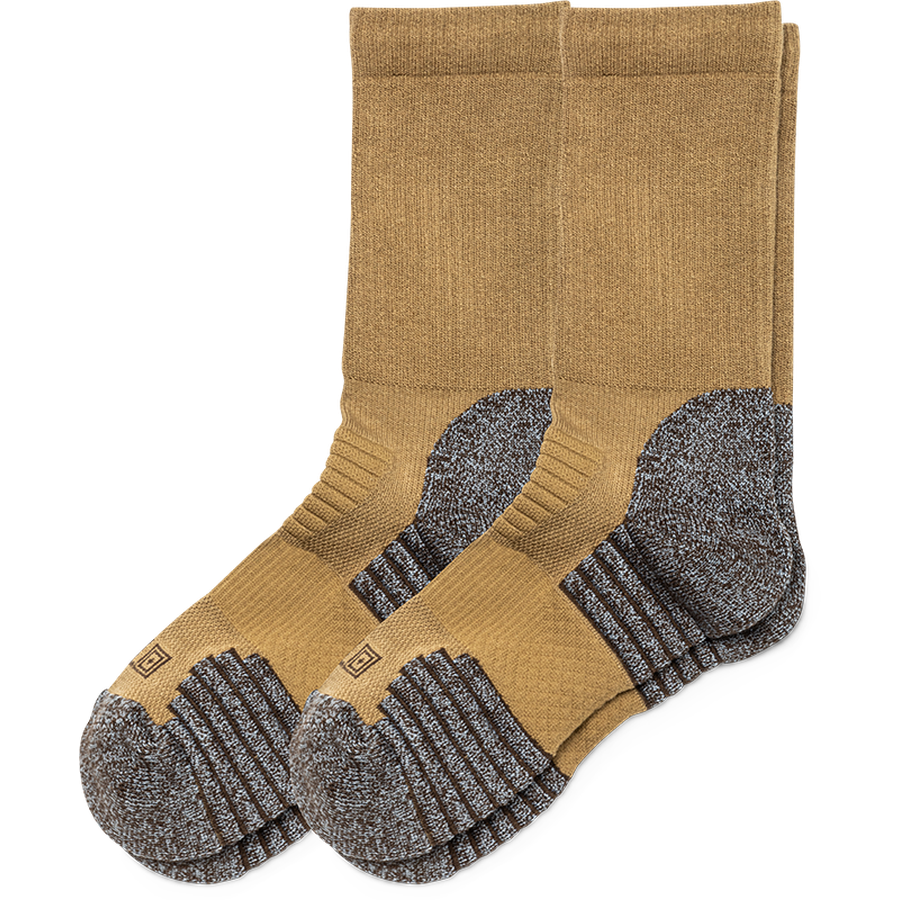 5.11 Tactical Duty Ready Ultra Crew Socks Pack of 2-Tactical Gear UK