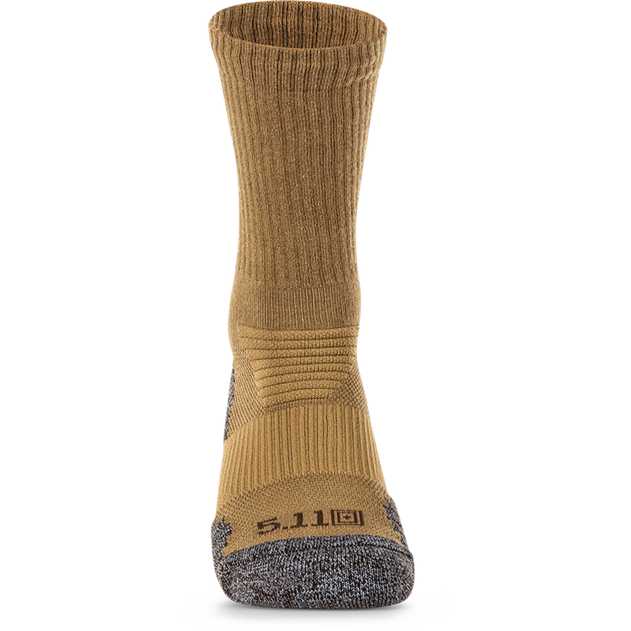 5.11 Tactical Duty Ready Ultra Crew Socks Pack of 2-Tactical Gear UK