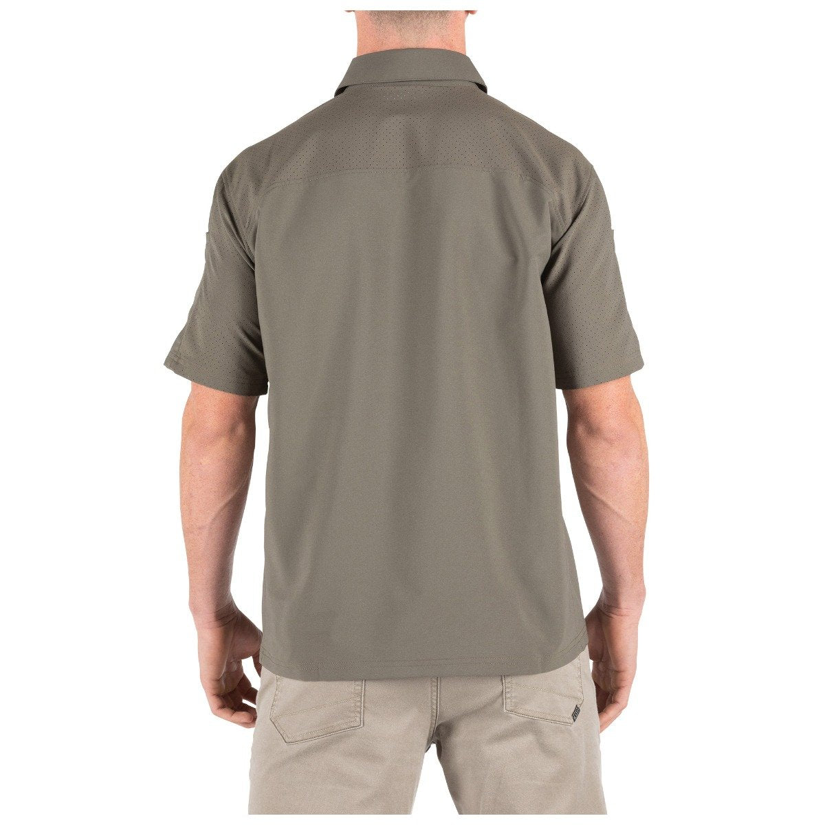 5.11 Tactical Freedom Flex Woven Short Sleeve Shirt Ranger Green-Tactical Gear UK