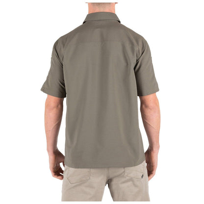 5.11 Tactical Freedom Flex Woven Short Sleeve Shirt Ranger Green-Tactical Gear UK