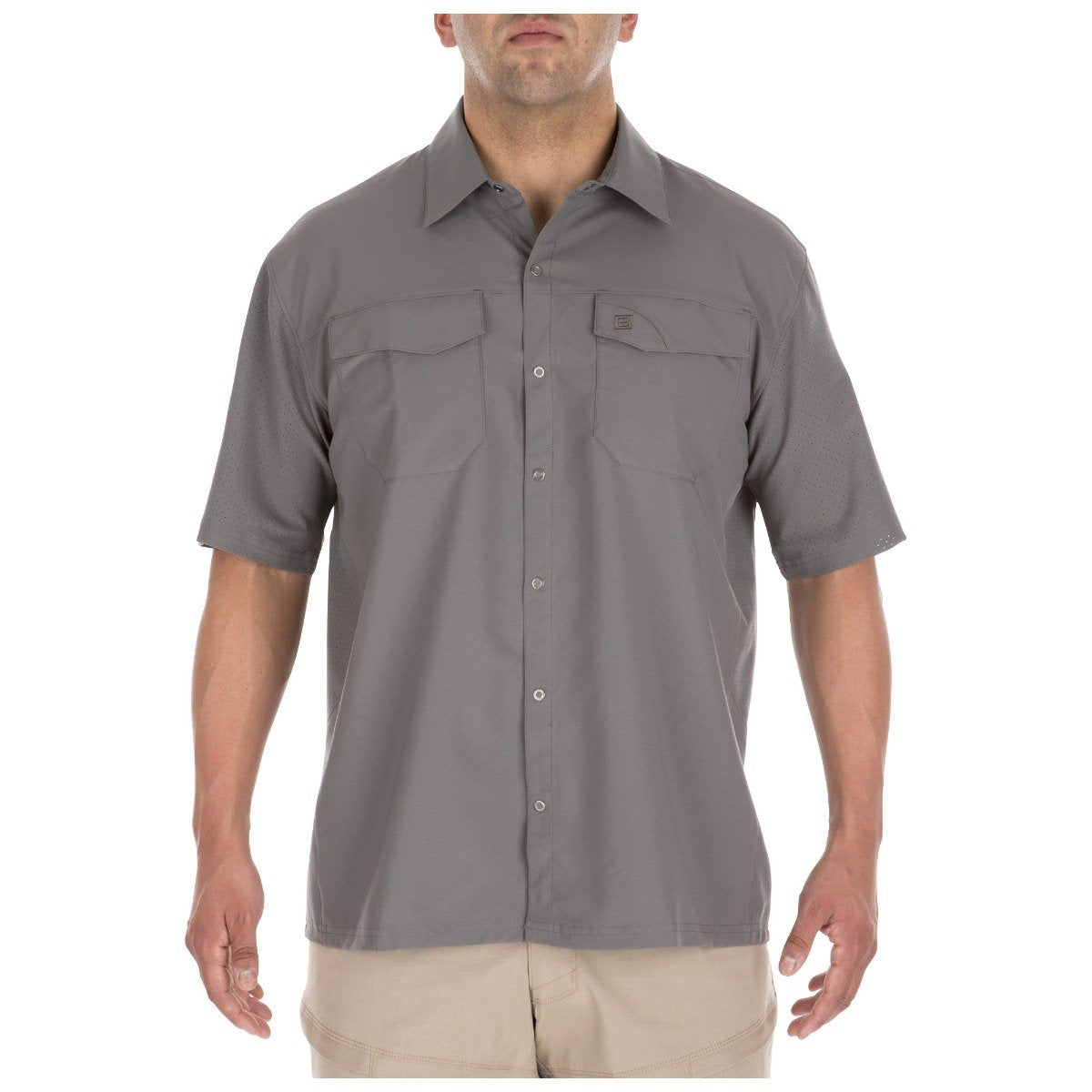 5.11 Tactical Freedom Flex Woven Short Sleeve Shirt Storm-Tactical Gear UK